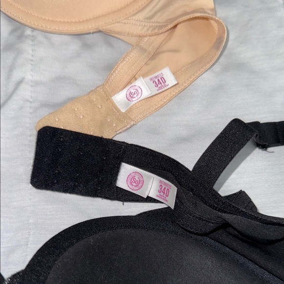 SO T-shirt Bra 34D Lot - Picture 2 of 2